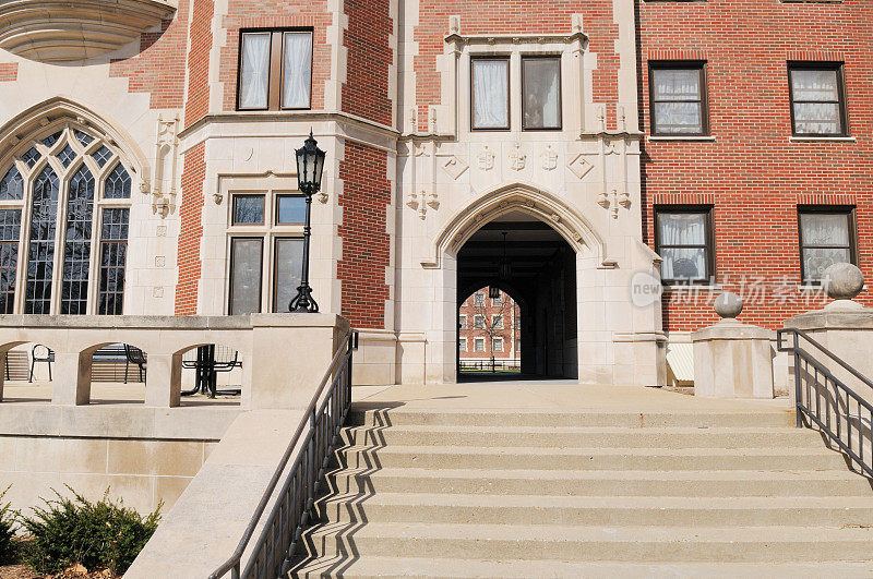 经典建筑普渡大学Cary Quadrangle学生宿舍楼